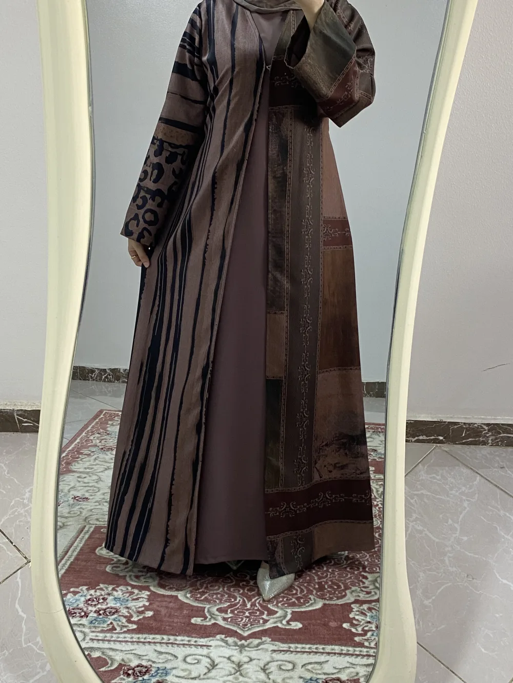 عباية قطعتين كود 1632 7