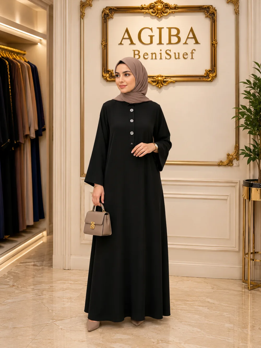عباية حريمي كود 1600 5