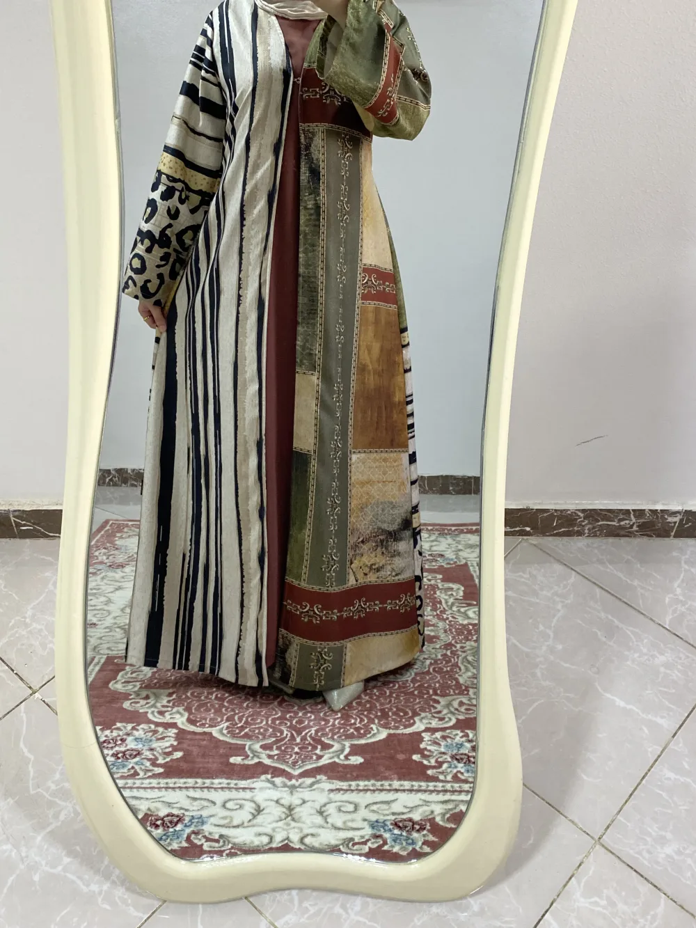 عباية قطعتين كود 1632 4